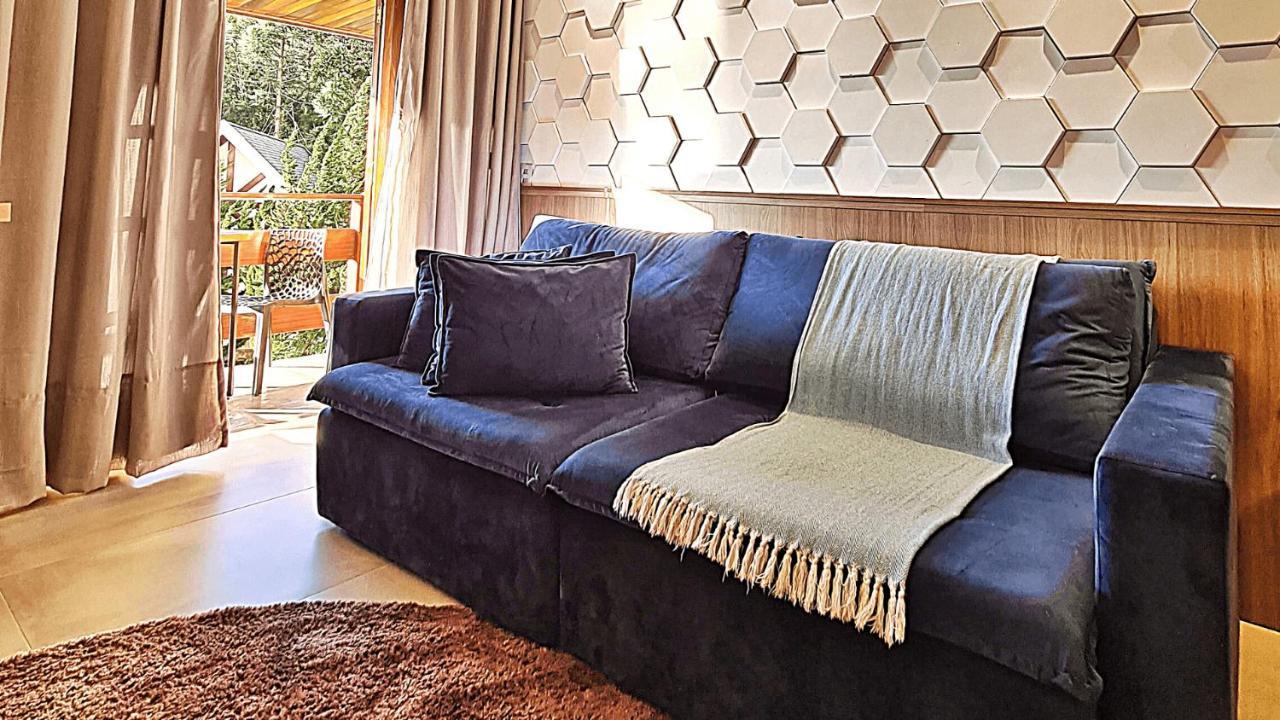 Duplex Luxo Com Piscina Aquecida, Lareira E Wifi Apartment Campos do Jordao Ngoại thất bức ảnh